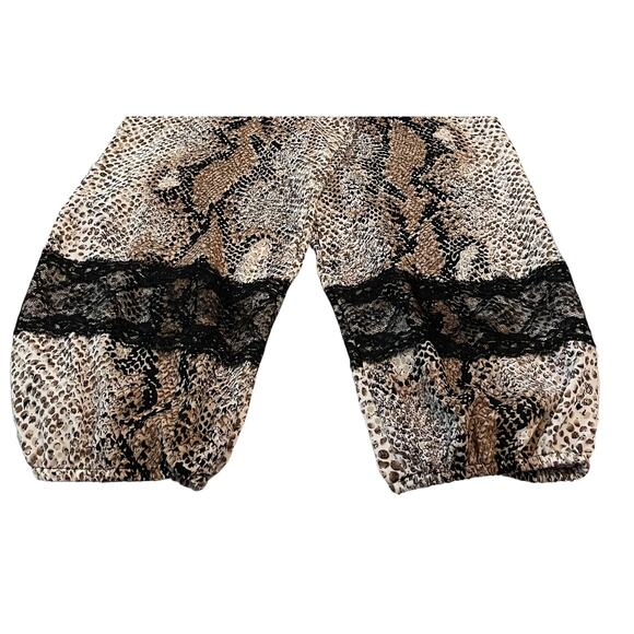 SIGNATURE STUDIO LONG SLV V-NECK TIE/KEYHOLE PULL-OVER TOP, WOMENS, 2X-TAN BROWN - Picture 7 of 10